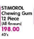 Stimorol Chewing Gum-12 Piece(All Flavours)-40's