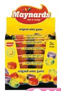 Maynards Wine Gum Rolls-36's
