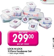 Lock N Lock Foodsaver Set-11 Piece Per Set