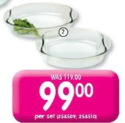 Bekker Oval Roaster Set-2 Piece Per Set