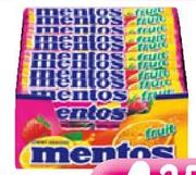 Mentos Dragees(All Flavours)-40's