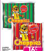 Chappies Bubble Gum(All Flavours)-125's