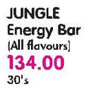 Jungle Energy Bar(All Flavours)-30's