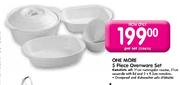 One More Ovenware Set-5 Piece Per Set