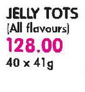 Jelly Tots(All Flavours)-40 x 41gm