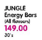 Jungle Energy Bars(All Flavours)-30's