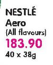 Nestle Aero(All Flavours)-40 x 38gm
