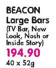 Beacon Large Bars(TV Bar, New Look, Nosh or Inside Story)-40 x 52gm