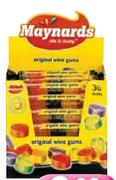 Maynards Wine Gum Rolls-36's