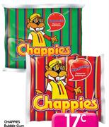 Chappies Bubble Gum(All Flavours)-Each