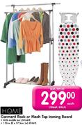 Home Garment Rack or Mesh Top Ironing Board