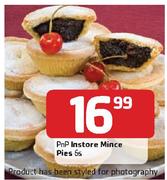 PnP Instore Mince Pies-6s