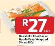 Dairybelle Cheddar Or Gouda Easy Wrapped Slices-400g Each