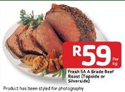 Fresh SA A Grade Beef Roast(Topside Or Silverside)-Per Kg