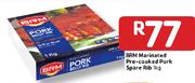 BRM Marinated Pre-Cooked Pork Spare Rib-1kg