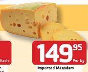 Imported Maasdam-Per Kg