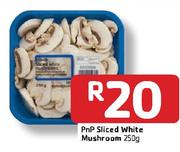 PnP Sliced White Mushroom-250g
