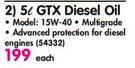 Castrol 15W-40 GTX Diesel Oil-5Ltr