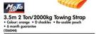 Moto 3.5m 2Ton/2000kg Towing Strap