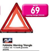Moto Foldable Warning Triangle