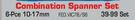 Auto Craft Combination Spanner Set 6Pce 10-17mm