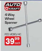 Autozone clearance wheel spanner