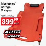 Auto Craft Mechanics Garage Creeper
