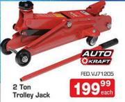 Auto Craft 2 Ton Trolley Jack