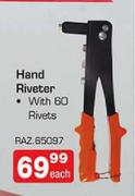 Hand Riveter With 60 Rivets