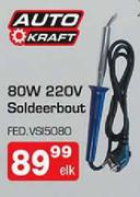 Auto Craft 80W 220V Soldeer Bout