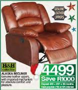 H&H Collection Alaska Recliner
