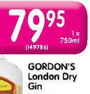 Gordon's London Dry Gin-750ml