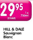 Hill & Dale Sauvignon Blanc-750ml