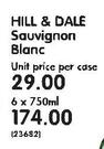 Hill & Dale Sauvignon Blanc-6 x 750ml