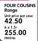Four Cousins Range-6 x 1.5Ltr