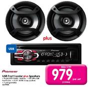USB Front Loader Plus Speakers-Per Set