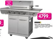 Terrace Leisure Saturn 600 4 Burner Gas Braai-Each