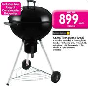 Terrace Leisure 56Cm Titan Kettle Braai-Each