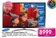 Samsung 51"(130cm) 3D Smart Plasma TV PS51F5500