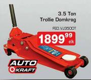 Auto Kraft 3.5 Ton Trollie Domkrag (FED.VJ3500T)-Elk