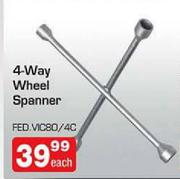 4-Way Wheel Spanner