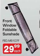 Front Window Foldable Sunshade-Each