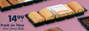 Fresh On Time Mini Swiss Rolls-5's