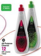 M All Purpose Cleaner(All Variants)-750ml