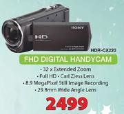 Sony FHD Digital Handycam HDR-CX220