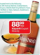 Klipdrift  Export Brandy-750ml