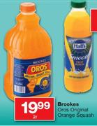 Brookes Oros Original Orange Squash-2L