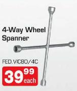 4 Way Wheel Spanner