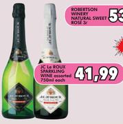 JC Le Roux Sparkling Wine Assorted-750ml Each