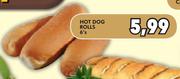 Hot Dog Rolls-6's